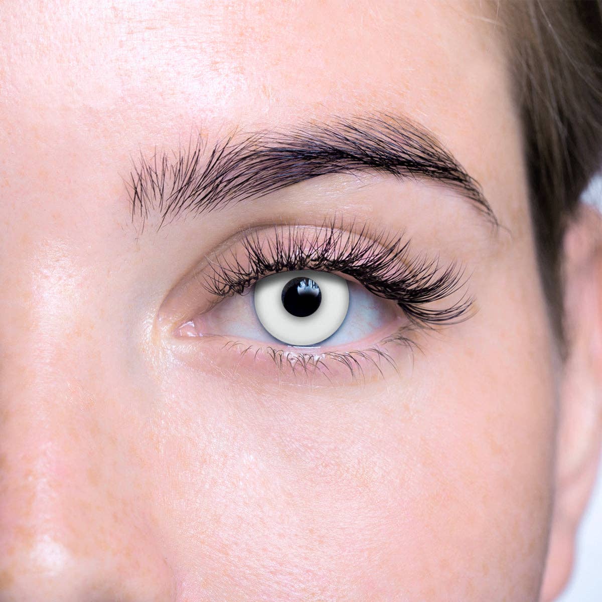 Zombie White Contact Lenses