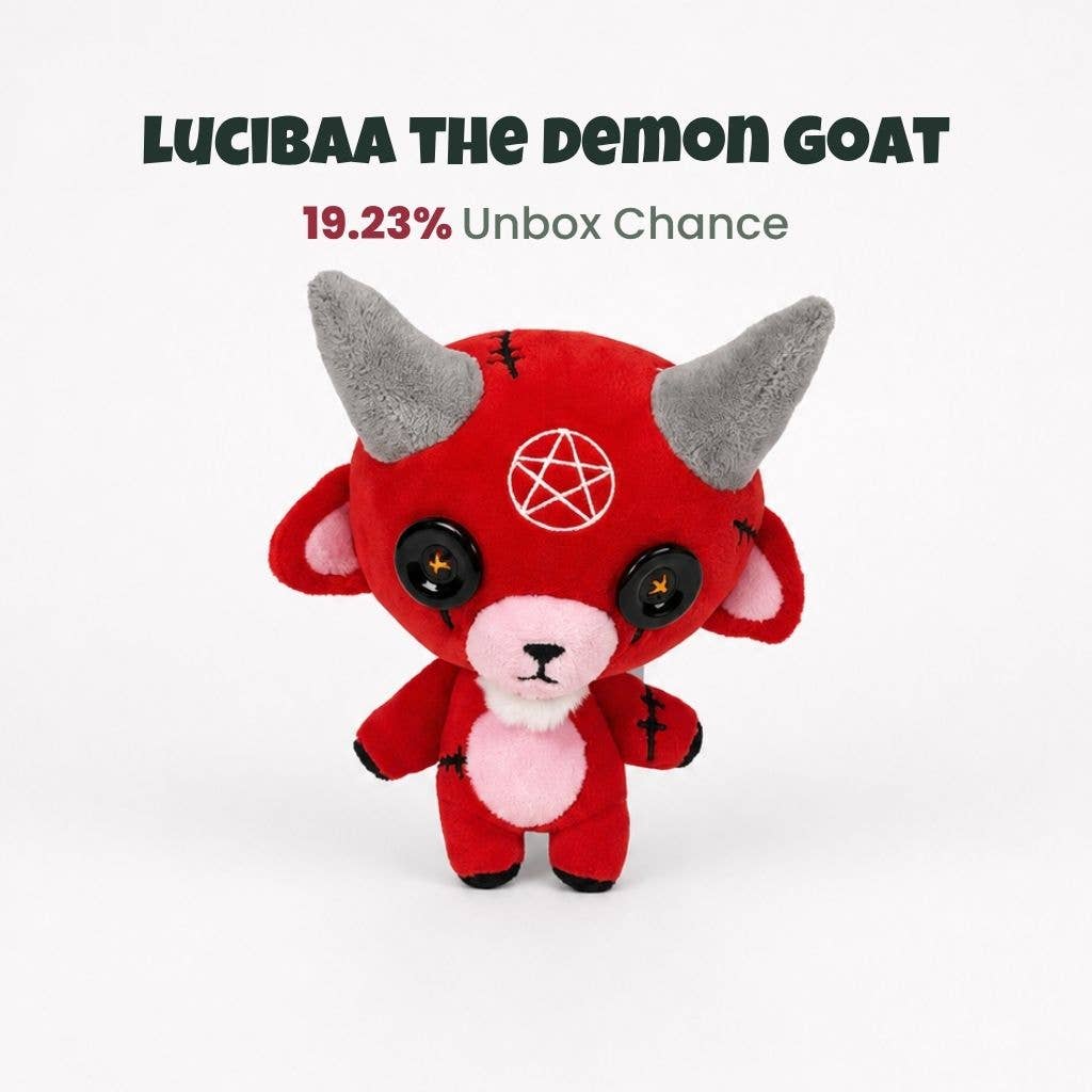 ButtonEyes™ Plushie Blind Box – Spooky Collectible Bag Charm