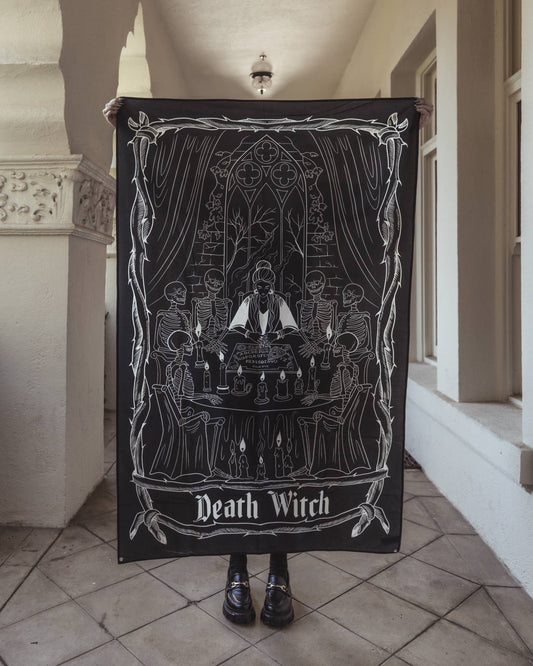 Death Witch Oracle Tapestry