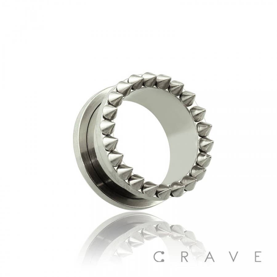 316L SS SPIKE SCREW FIT TUNNEL