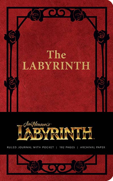 Labyrinth Hardcover Ruled Journal