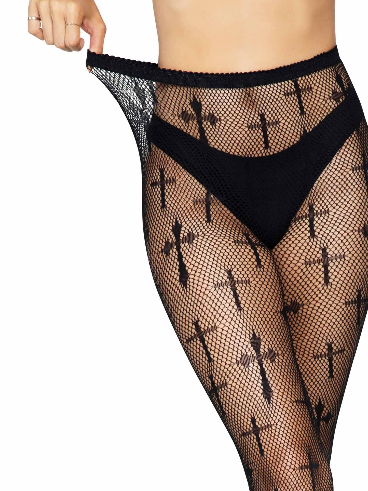 Worship Me Net Tights