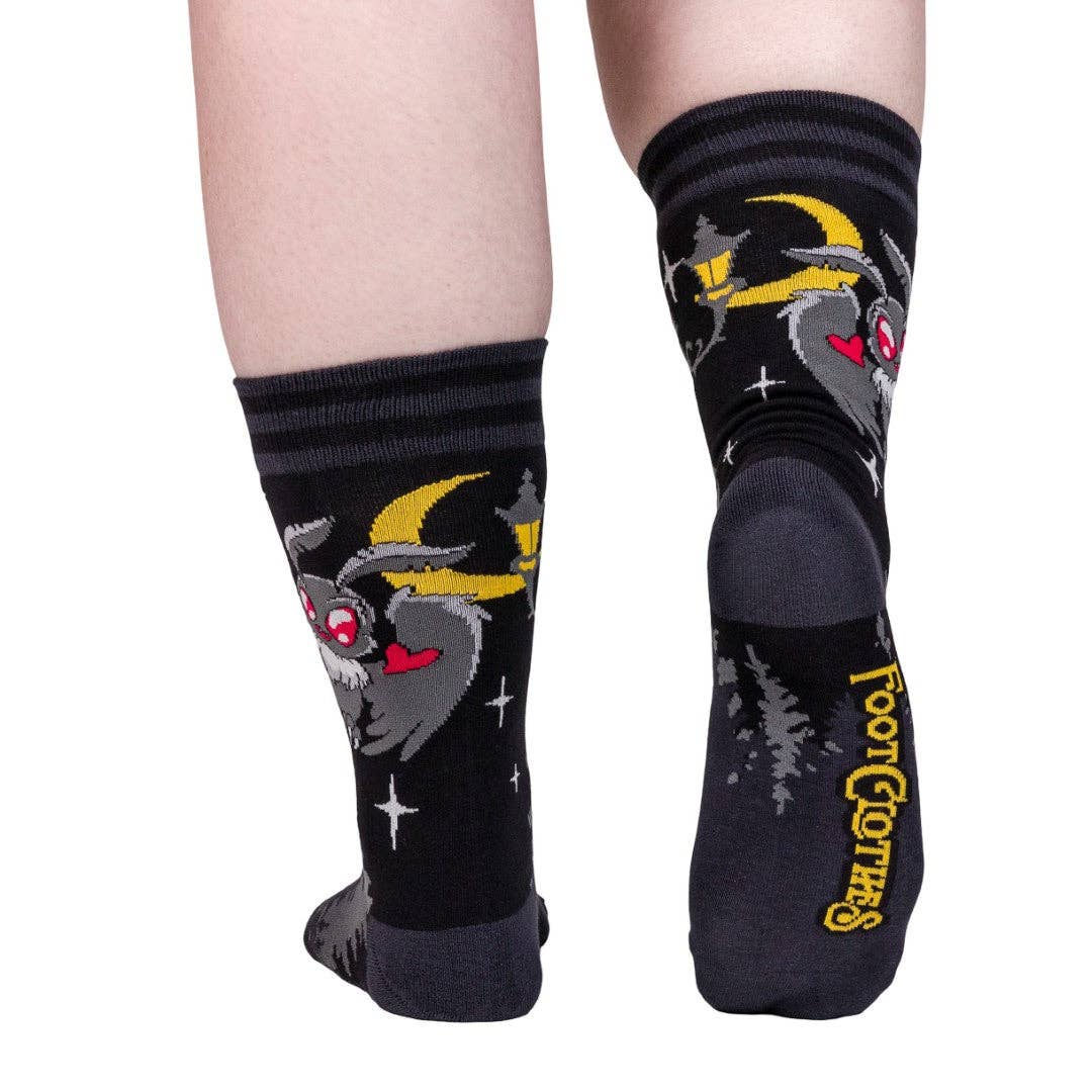 Cute Mothman Crew Socks