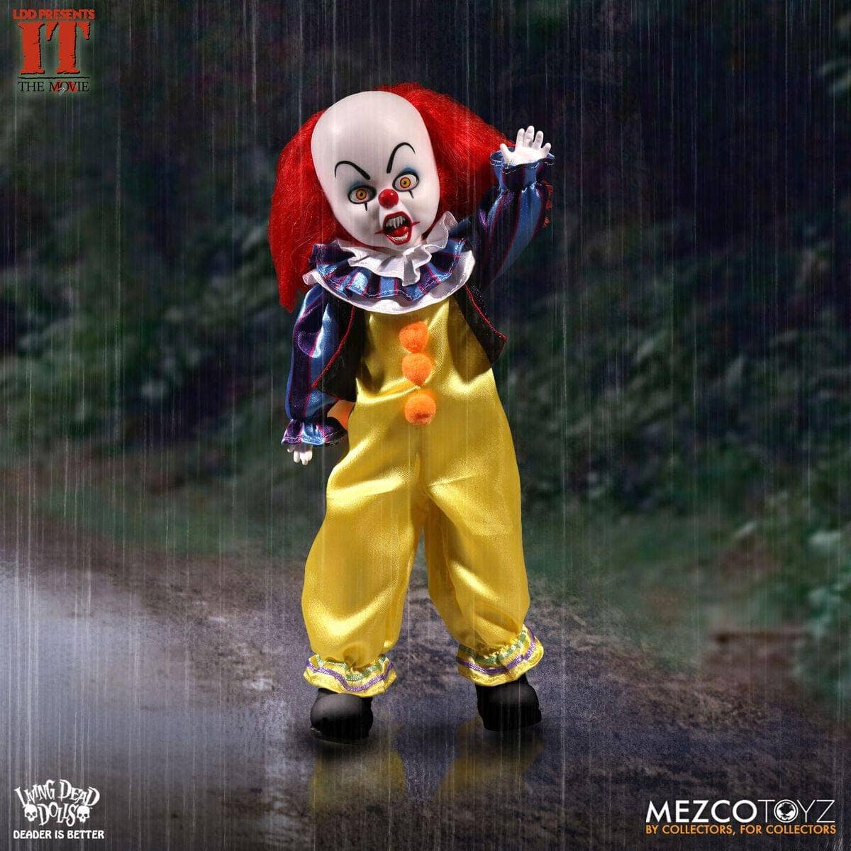 Living Dead Dolls IT 1990 Pennywise Collectible Doll
