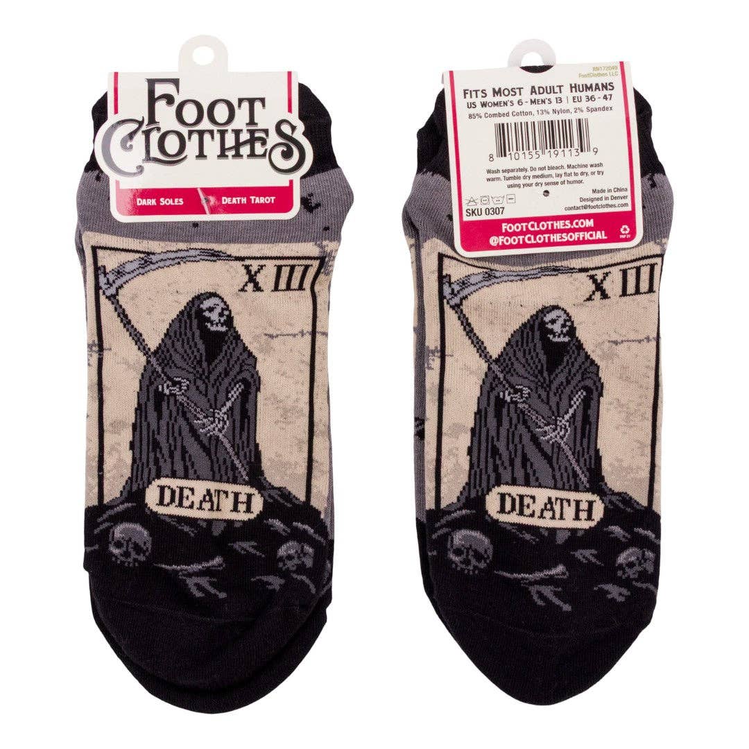 Death Tarot Card Ankle Socks