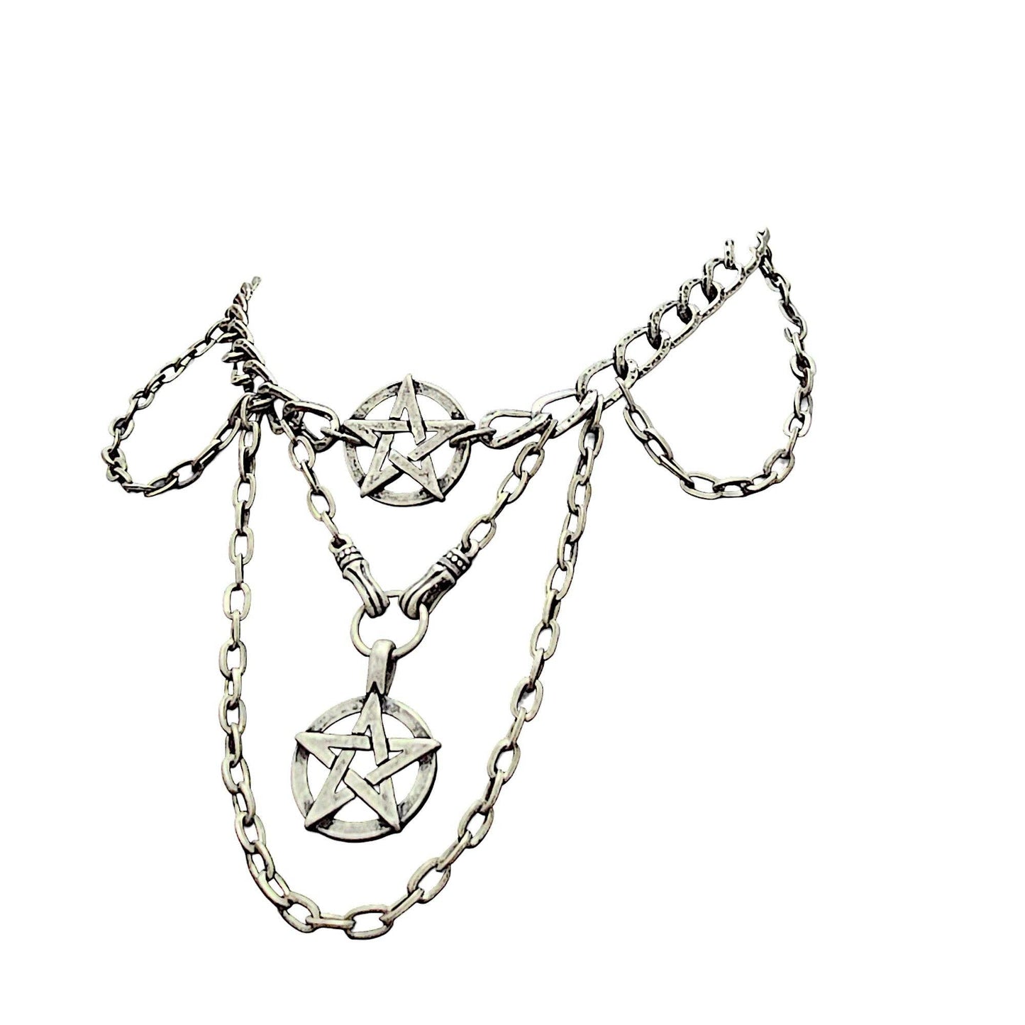 FCK27234  PENTAGRAM NECKLACE