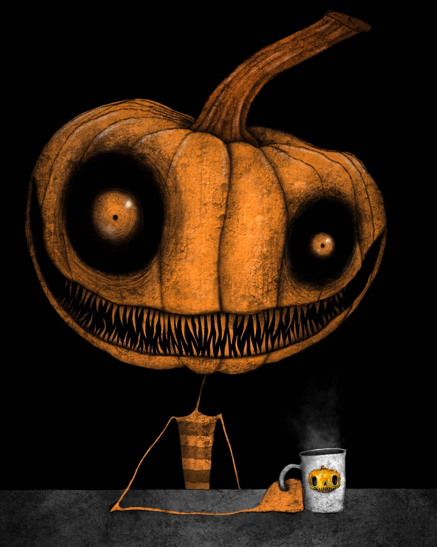 Pumpkin Spice Print — Creeptoons