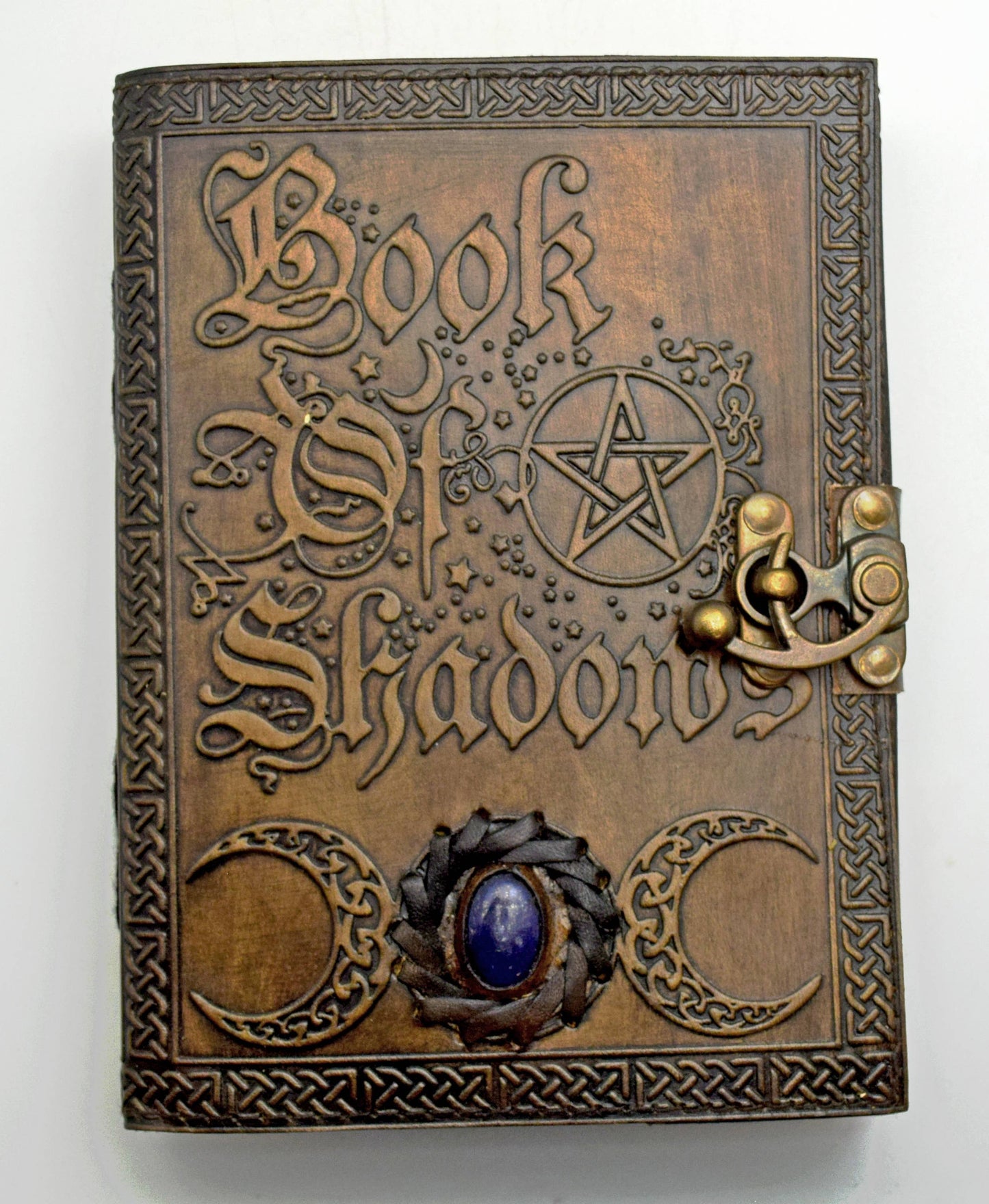 Book of Shadows Leather Embossed Journal