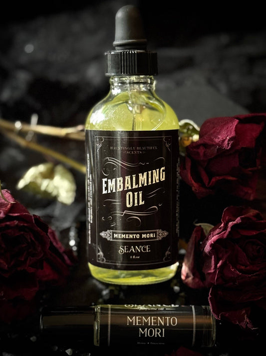 Memento Mori embalming oil