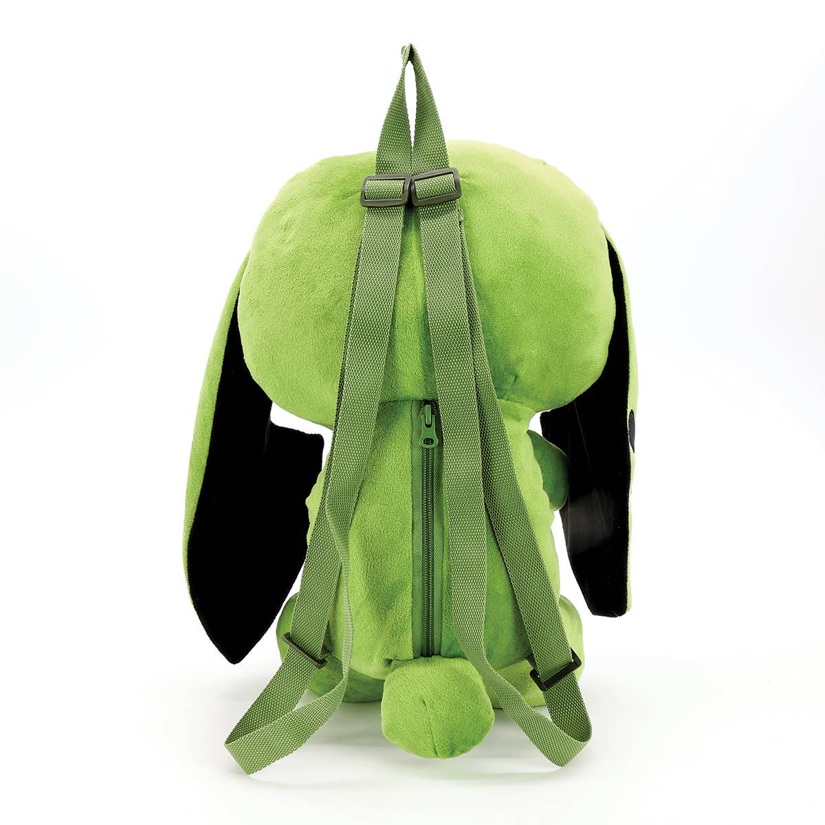 Green Naughty Bunny Stuffed Backpack