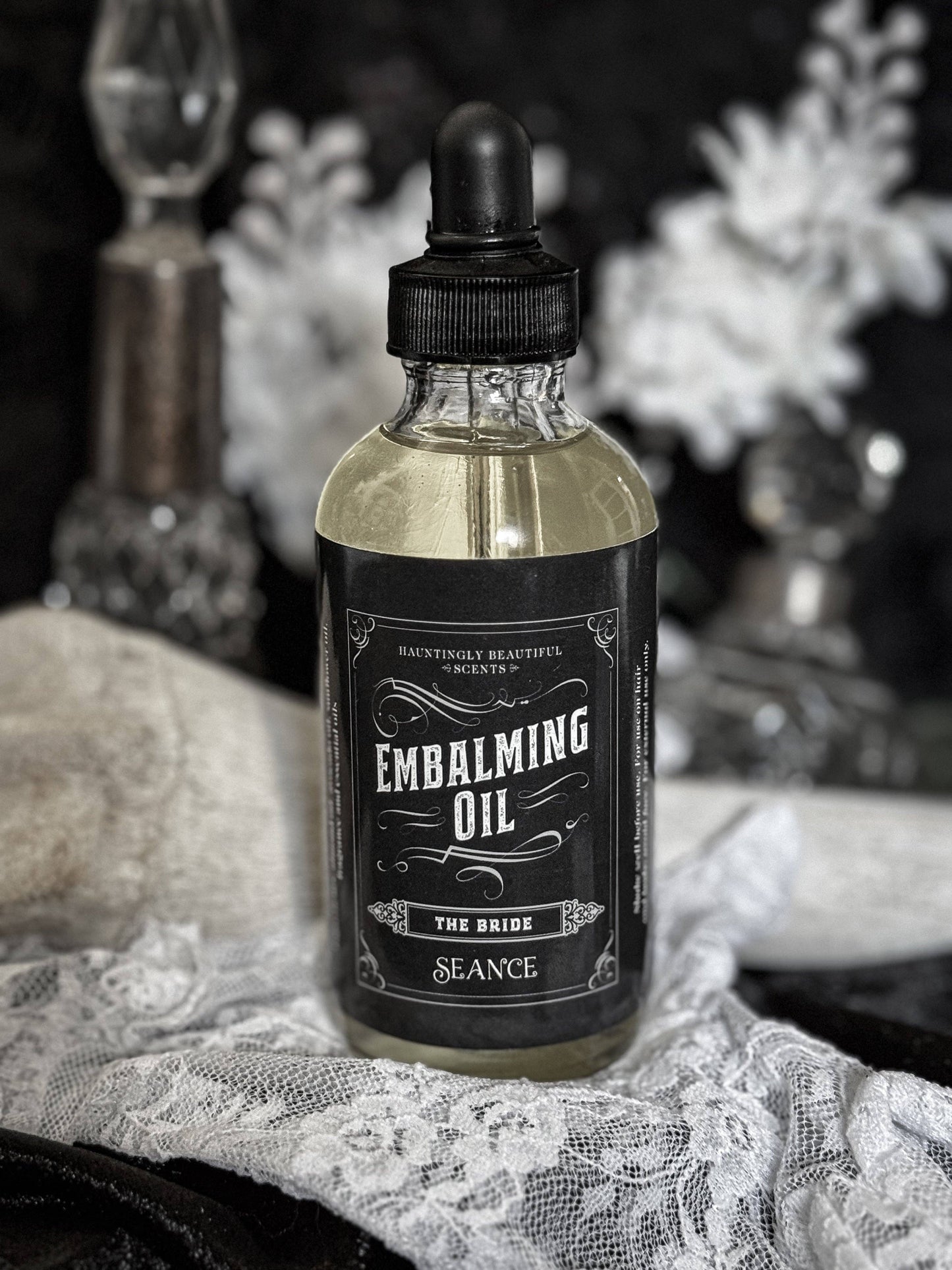 The Bride embalming oil