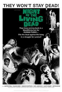 Night of the Living Dead 24x36 'They Won't Stay Dead!' Movie