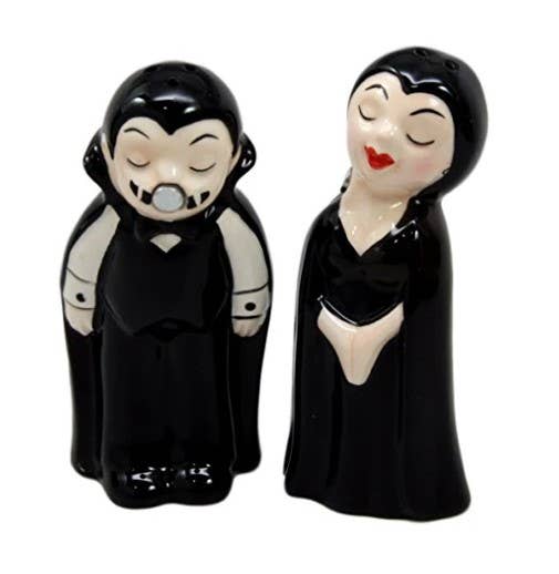 Love at First Bite Halloween Salt & Pepper Shaker Set