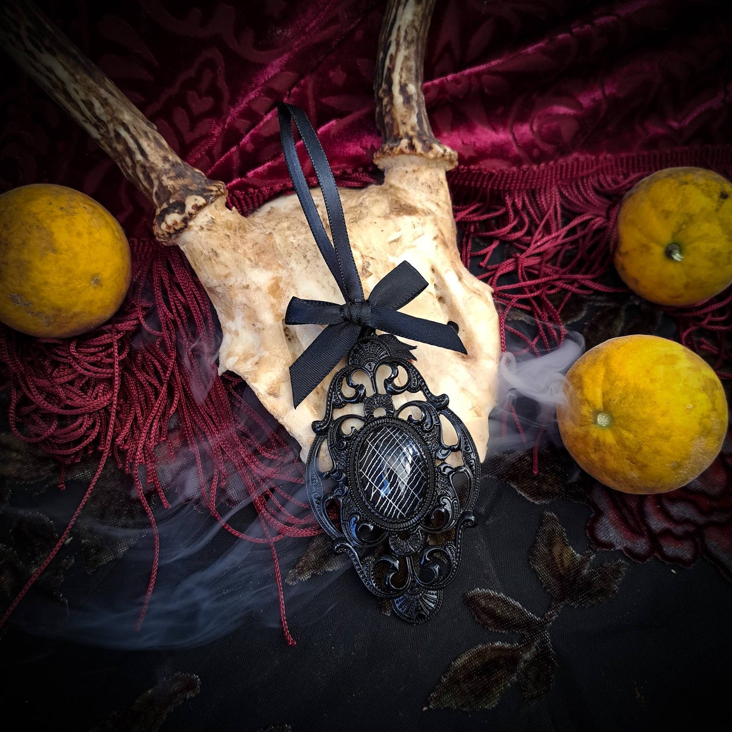 Real Spiderweb Filigree Ornaments