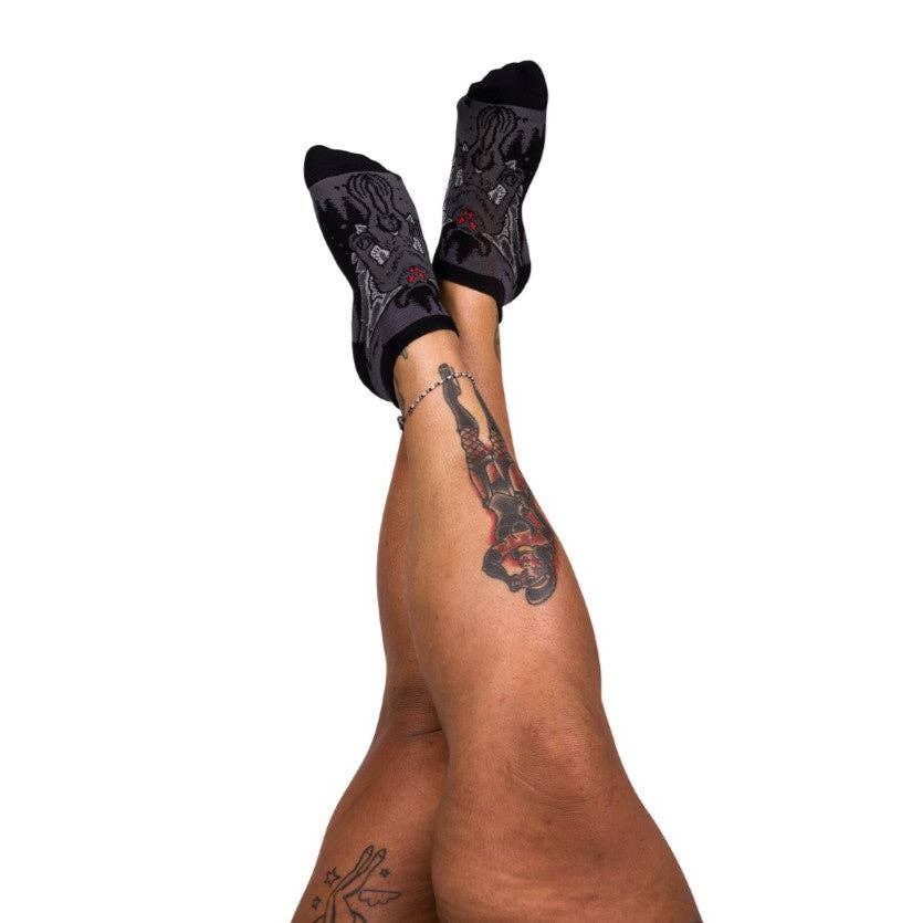 Mothman Ankle Socks