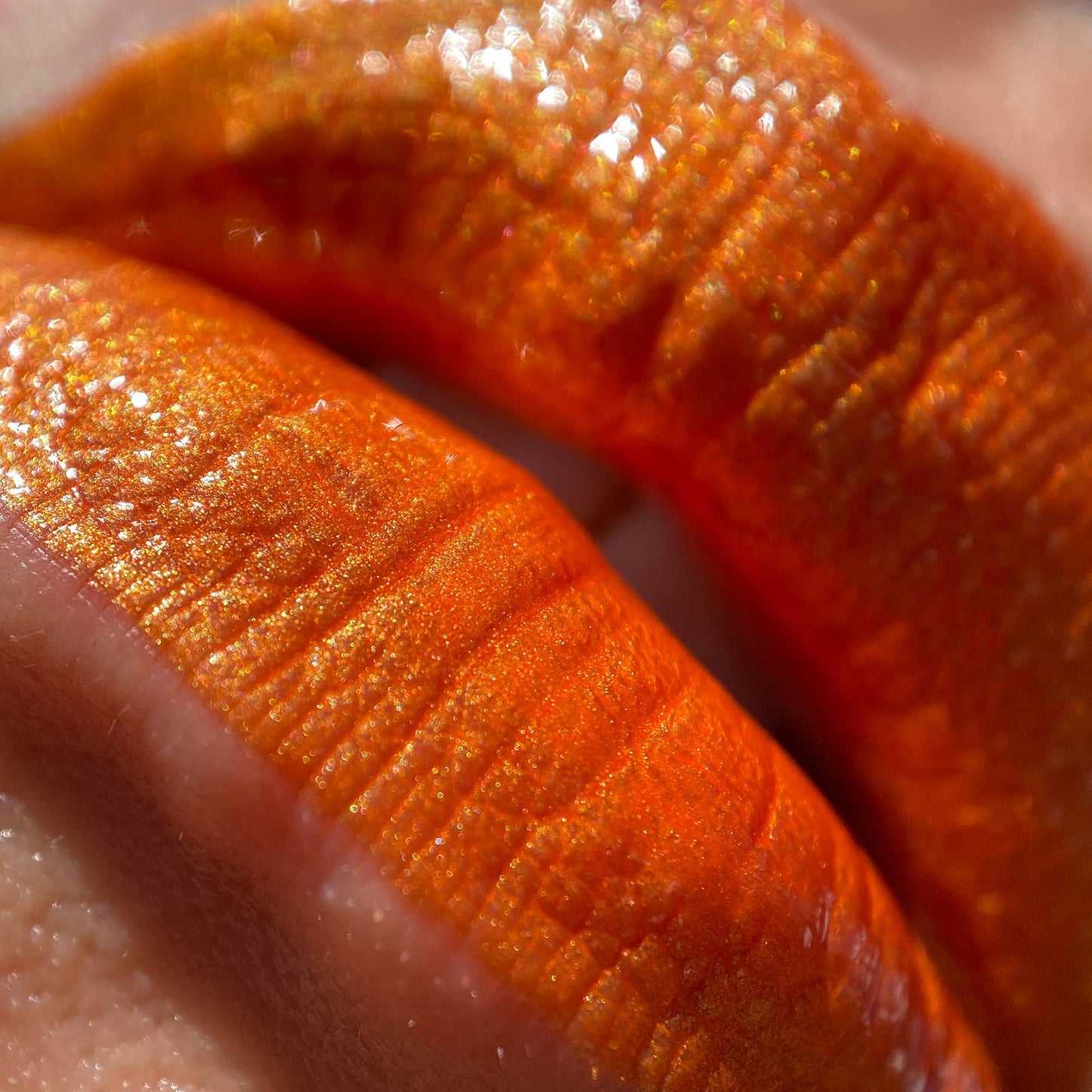 Liquid Metal Lip Stain | Orange-Blaze | Lip Paint | Lipstick