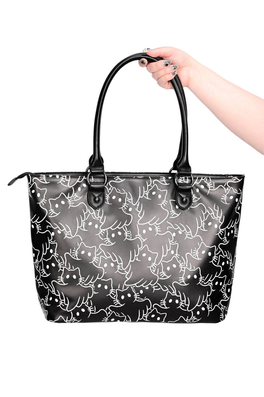 Ghostcat Tote - Black