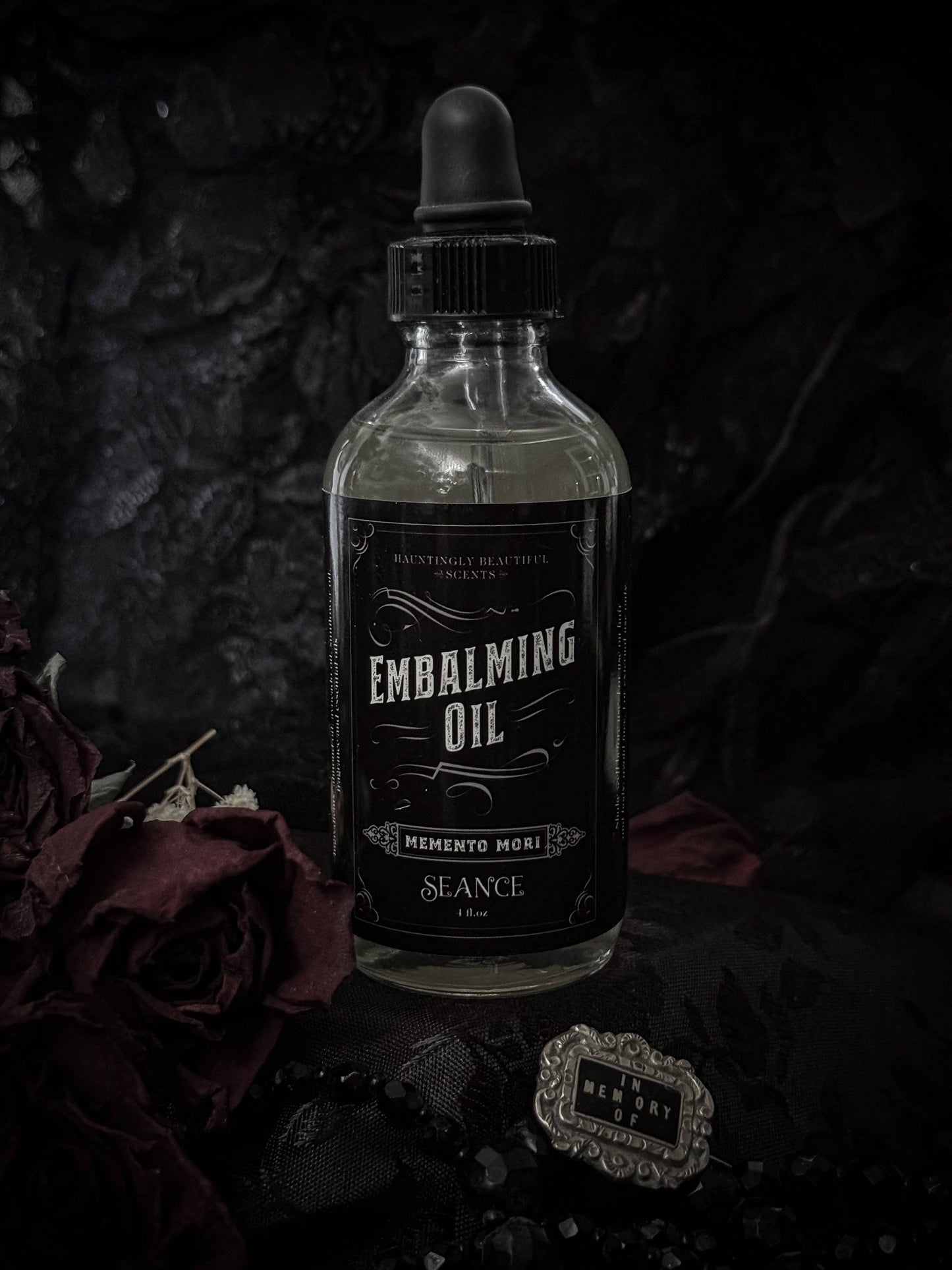 Memento Mori embalming oil
