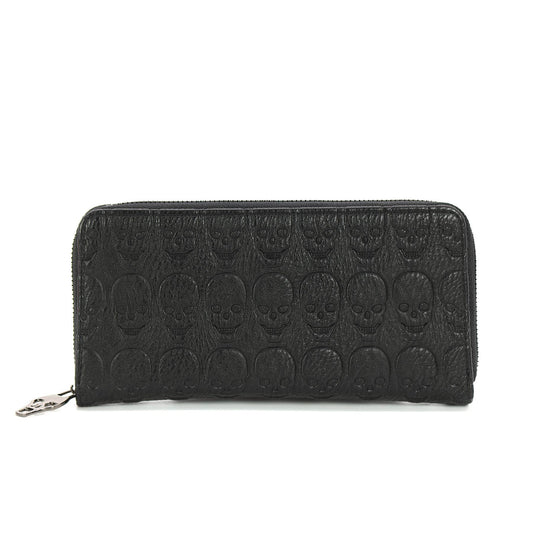 Embossed Skull Wallet