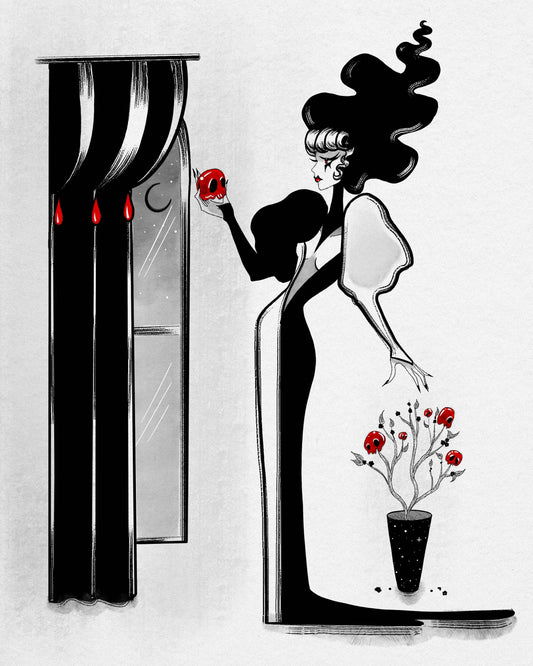 "Ripe for the taking" Gothic Floral Glam Fine Art Print