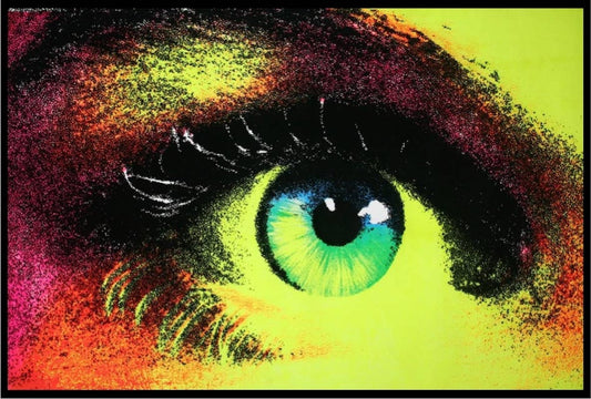 Eye Blacklight Blacklight Poster Size 23X35