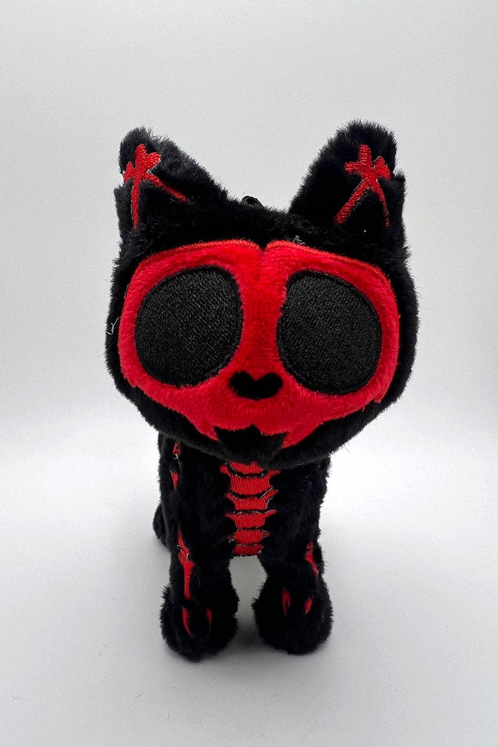 Blood Skelekitty Plush Keychain