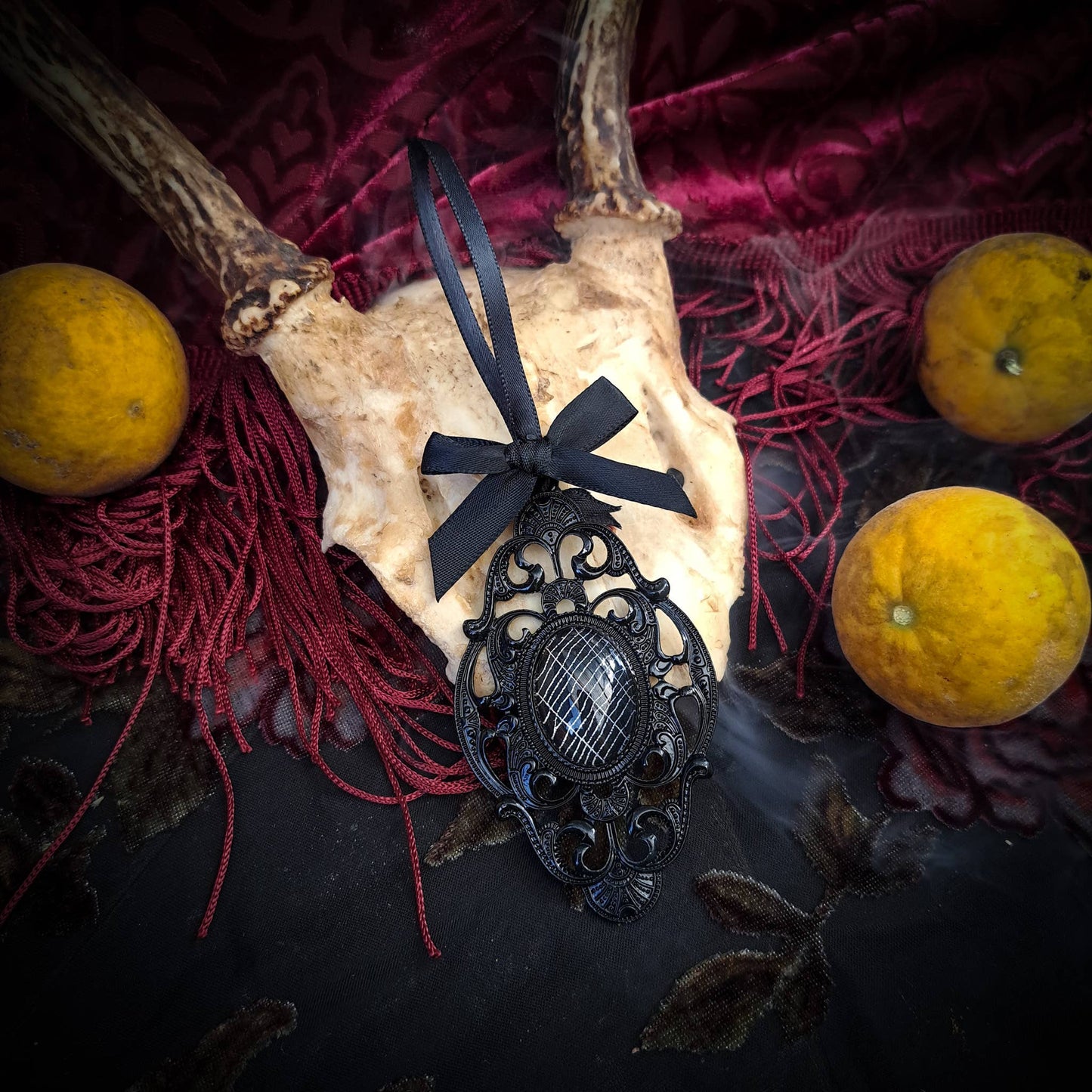 Real Spiderweb Filigree Ornaments