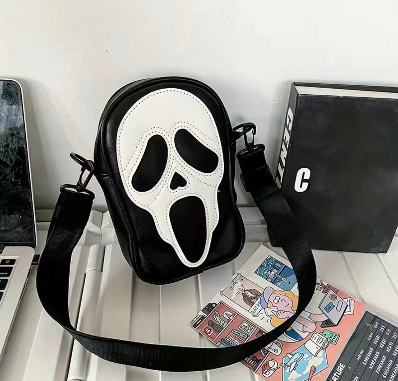 Horror- Ghost face Crossbody/Shoulder Bag