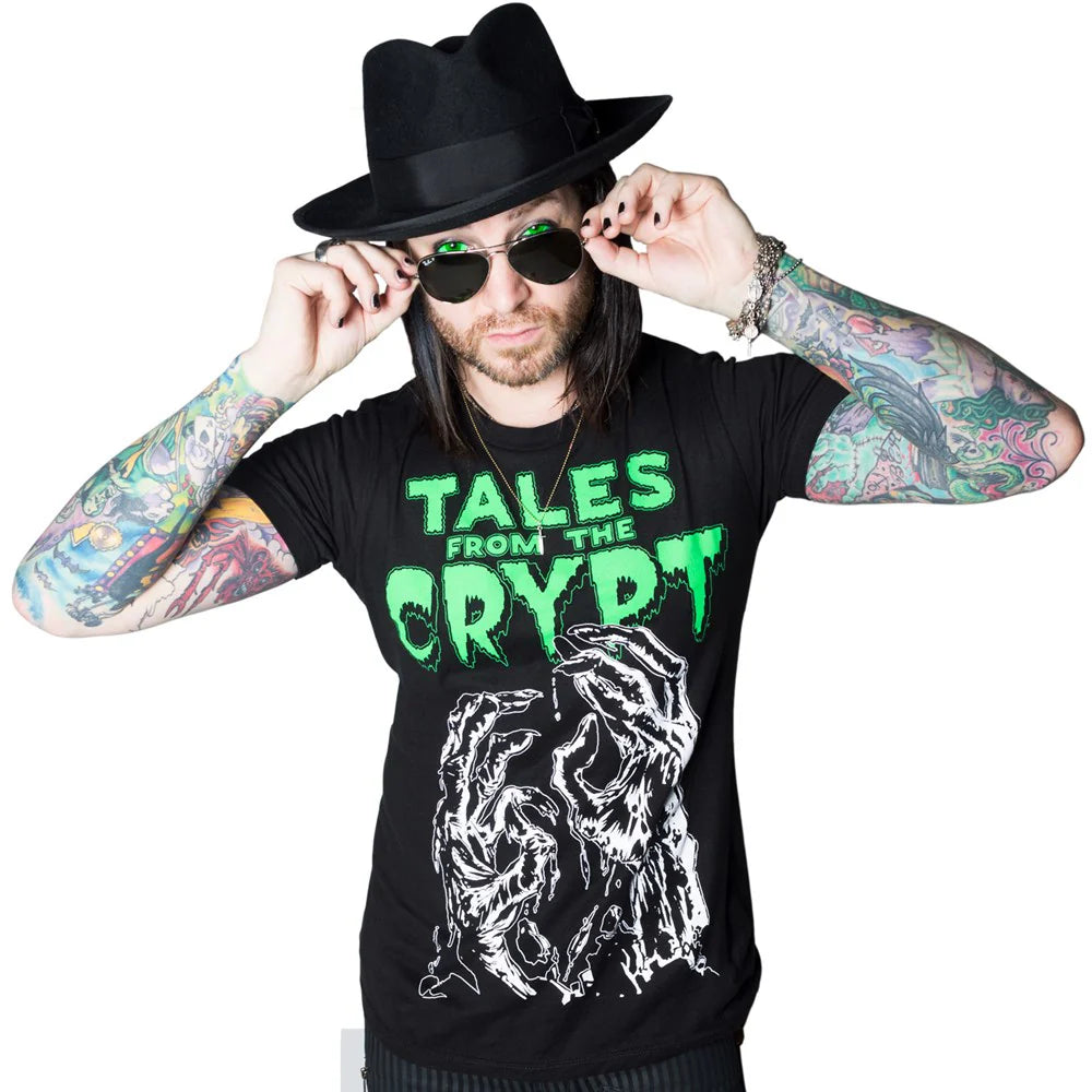 Tales From The Crypt Glow Hands Tshirt