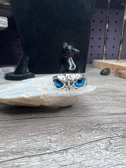 Blue Adjustable Owl