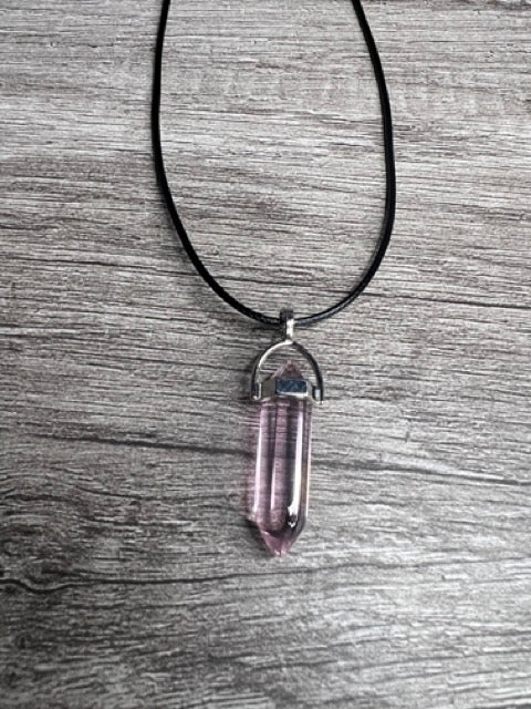 Pink Crystal Energy Necklace