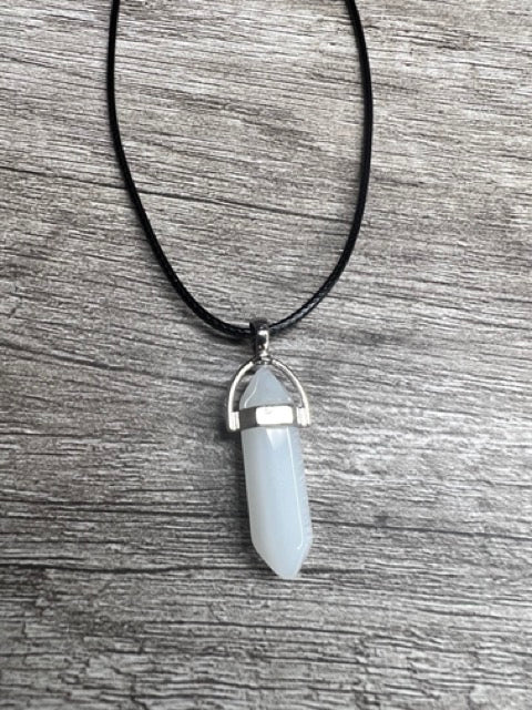 White Jade Energy Necklace