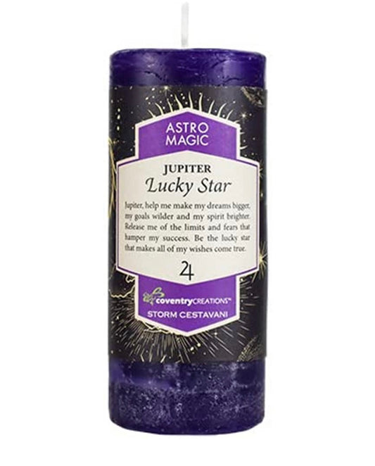 Astro Magic Jupiter — Lucky Star Candle