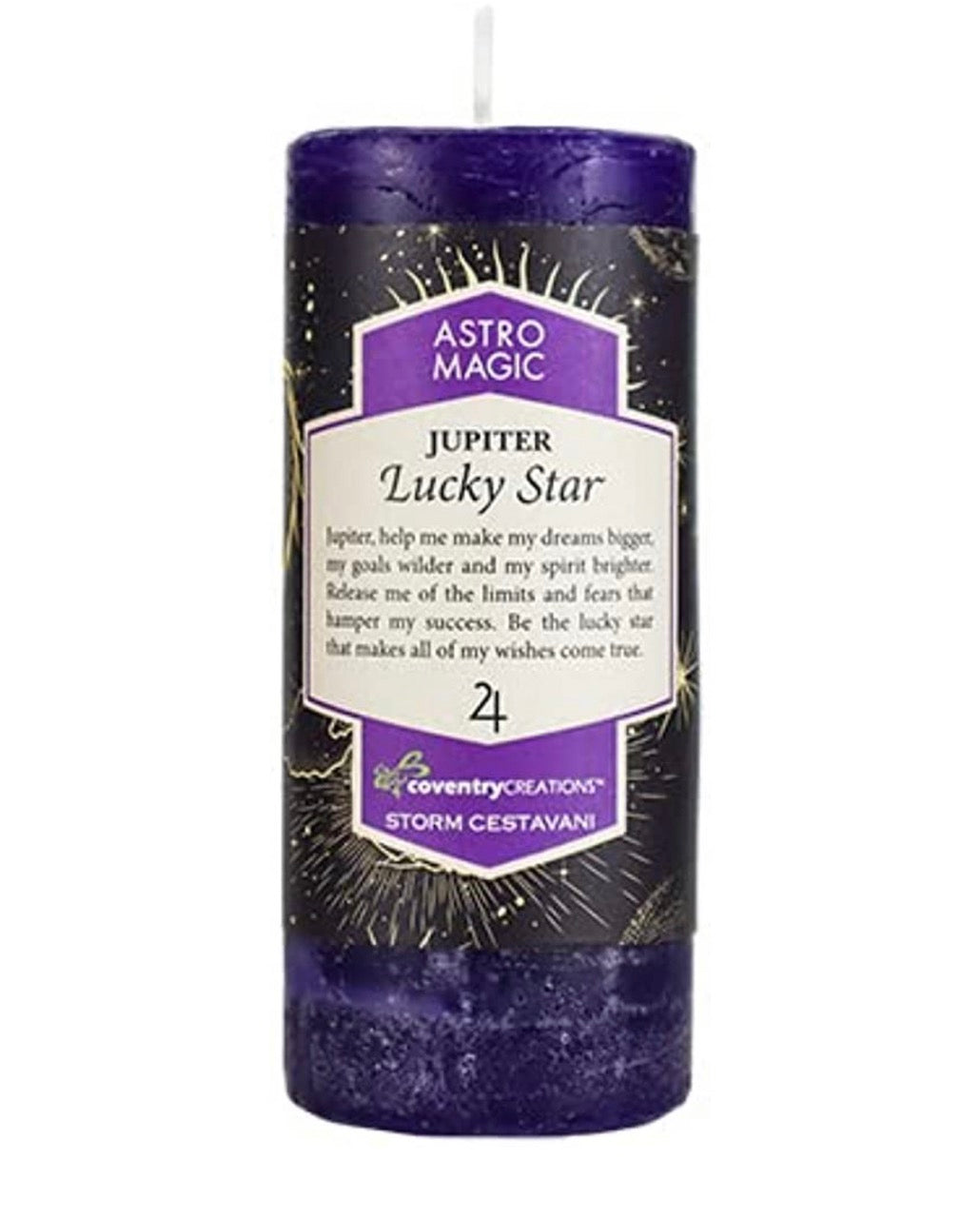 Astro Magic Jupiter — Lucky Star Candle