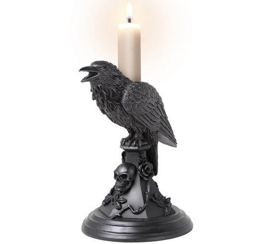 Poe's Raven Candlestick