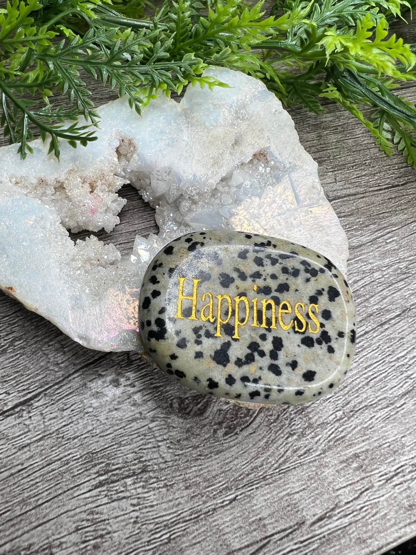 Inspirational Natural Worry Stone
