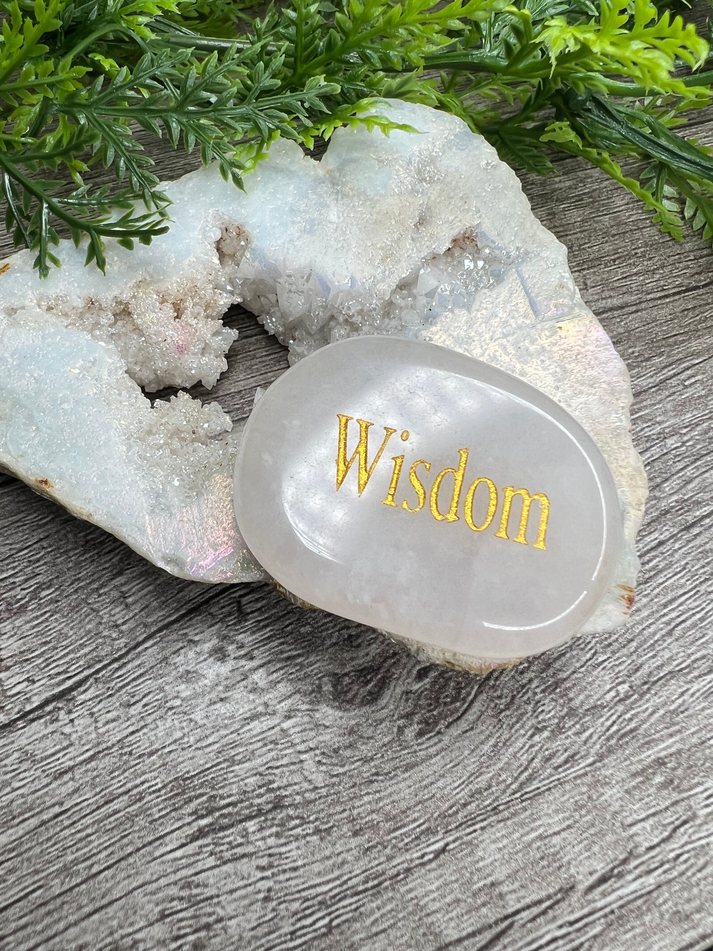 Inspirational Natural Worry Stone